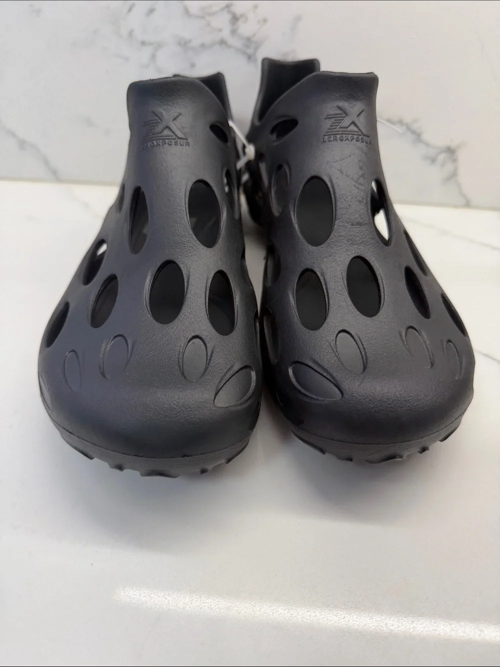 Mens Black Aqua Moc by zeroxposure